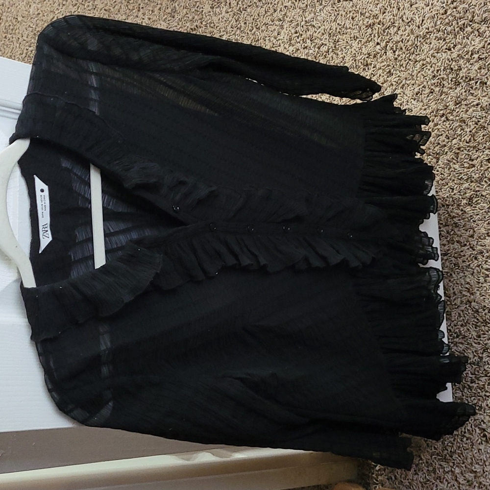 Sheer blouse